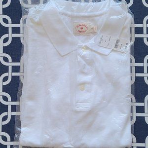 Brooks Brothers Red Fleece Slim-Fit Polo White